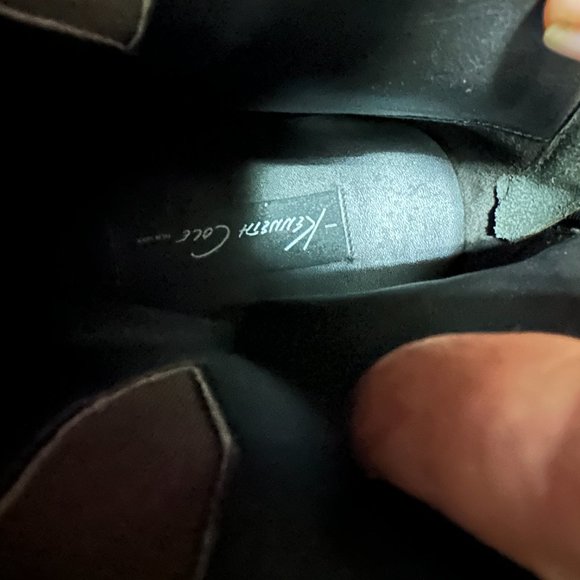 Kenneth Cole Ankle Men's Shoe - Dark Brown / Leather - Picture 3 of 6